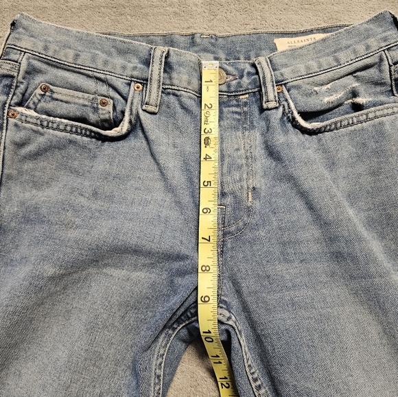All Saints Men's Fellow Pistol Button Fly Jeans Size 28 - Picture 13 of 16